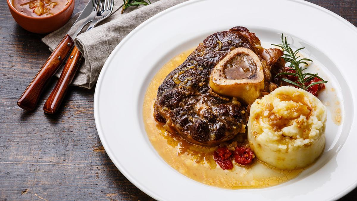 Ossobuco truffle steak